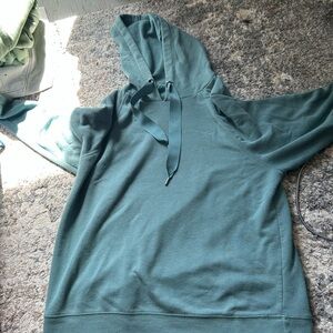 Men's Teal Hoodie Sweater